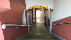 Treppenaufgang Schillerschule saniert 2020