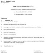 27. Sitzung am 06.03.2024