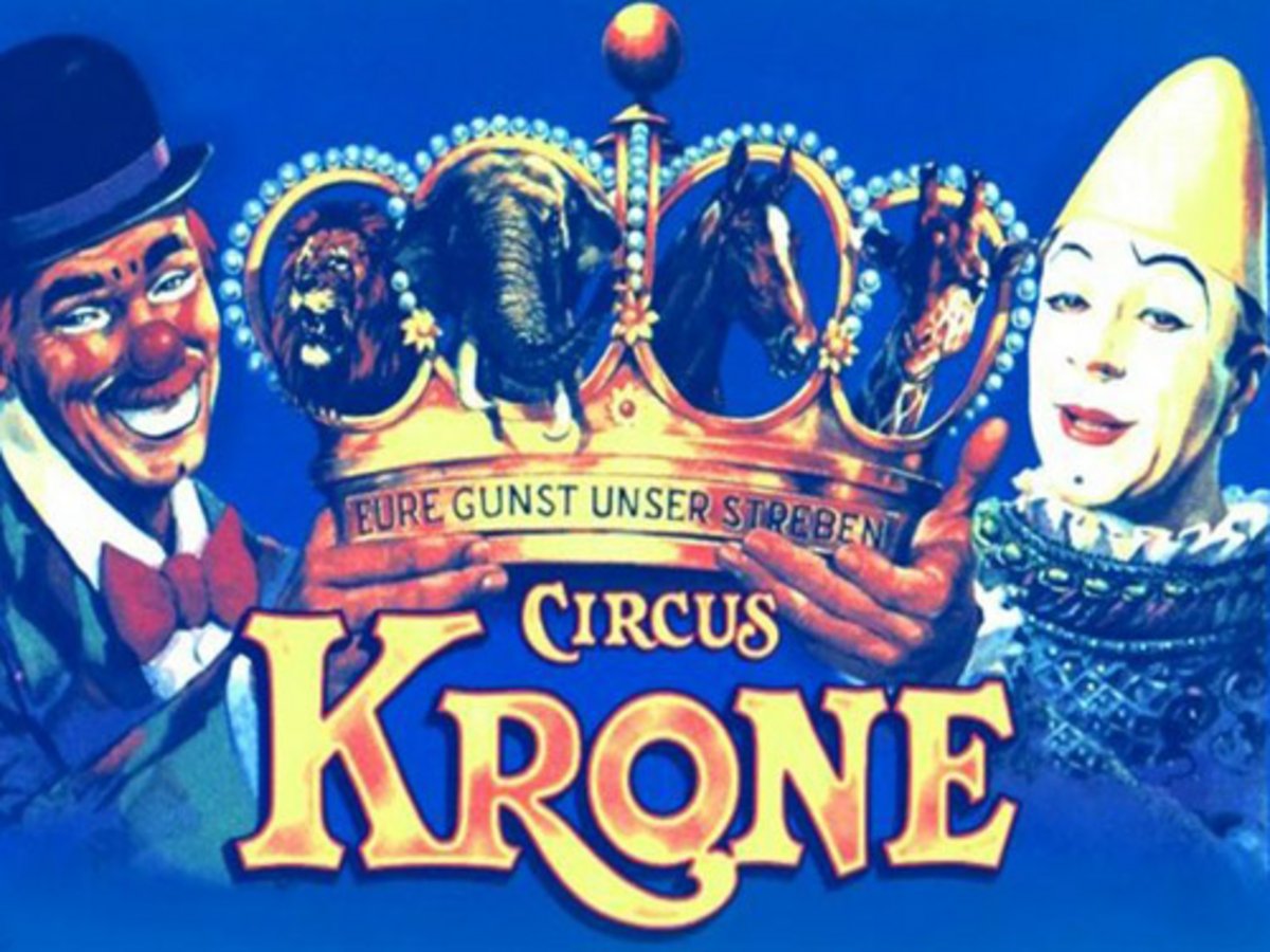 Jubiläums-Tournee "111 JAHRE CIRCUS KRONE" in Rudolstadt.