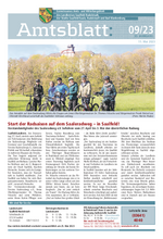 Amtsblatt 09/2023 vom 11. Mai 2023
