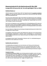 Bürgermeisterbericht März 2023