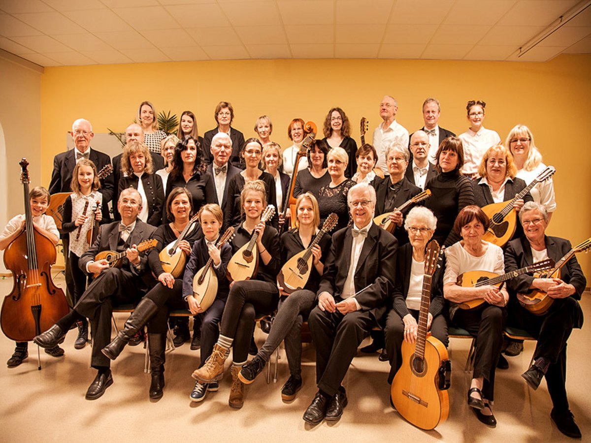 Das Musikensemble feiert sein 100-jähriges Bestehen. Foto: Mandolinenorchester